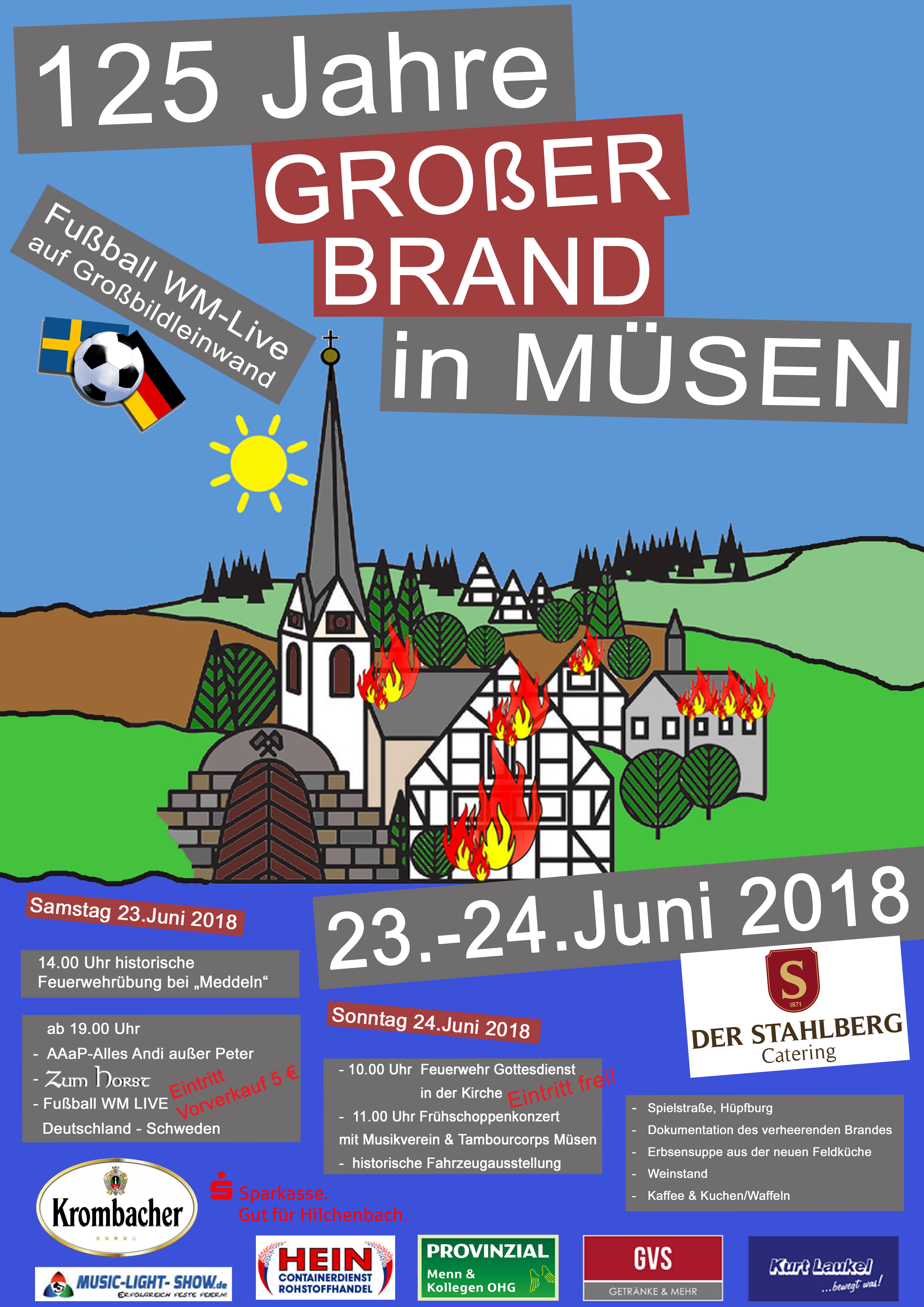 Plakat125 Jahre Groer Brand in Msen